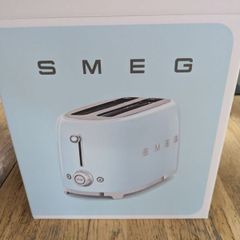 Smeg 4 slice toaster white