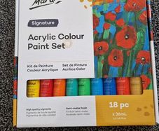 Mont Marte Signature Acrylic Colour Paint Set