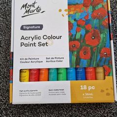 Mont Marte Signature Acrylic Colour Paint Set
