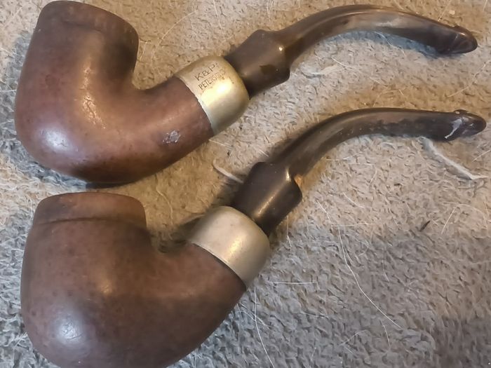 two K&P Peterson pipes