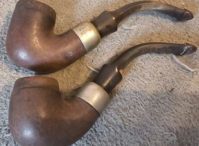 two K&P Peterson pipes