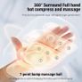 Hand Massager - 3Massage Sizes, Cordless Hand Massager with Heat & Compression for Arthritis and Carpal Tunnel, Gift for Men Women Family Friends, Relaxation at Home, Office, Outdoors, White Image 5