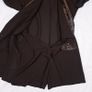 Joseph Ribkoff Vintage Brown Double Breasted Romper Snake Pattern Details 12UK/40EU Image 8