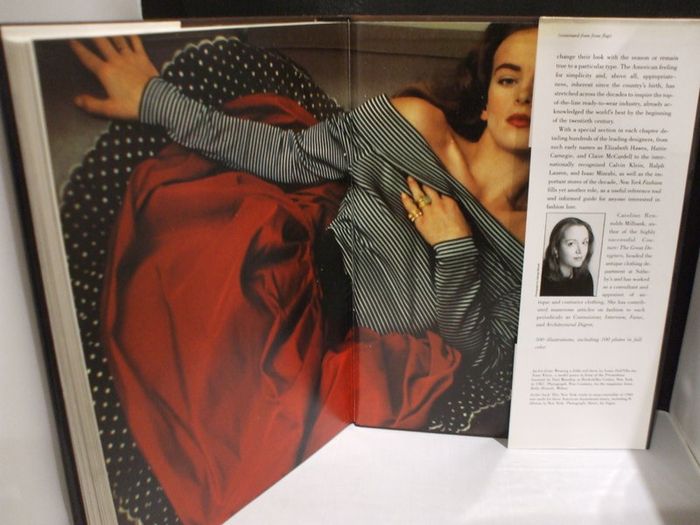 SALE!  NEW YORK FASHION The Evolution of American Style by Caroline Rennolds Milbank