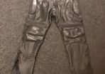 Motorbike leather trousers