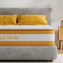 10 Inch Hybrid Memory Foam Mattress 4FT6, 7 Zone Orthopedic Double Mattress, Pocket Spring Medium Firm Breathable Soft Fabric, with Motion Isolation, with OEKO TEX 135x190x25cm