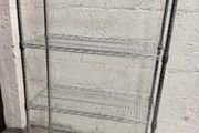 Heavy chrome wire shelf 100 x 40 x 150 cm (Brand new in box) Warrenpoint, County Down