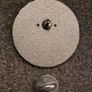 Sunflower,  pin back badge. Image 2