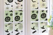 1 roll Halloween Bat &amp; Pumpkin Decor Film - New  (E)