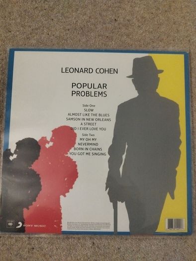 Leonard Cohen Popular Problems lp