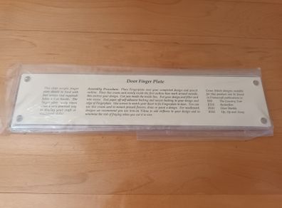 Finger / Door Name Plate - Crafts