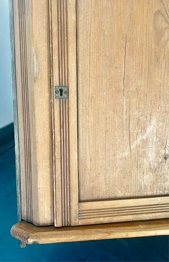 Antique Pine Corner press vernacular style provincial made in Ards Peninsula
