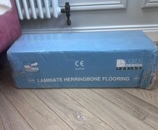 Laminate Herringbone Floor