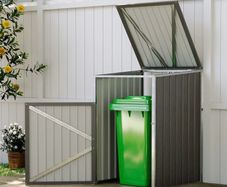 Metal Wheelie Bin Shelter Shed Storage NEW