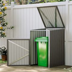 Metal Wheelie Bin Shelter Shed Storage NEW