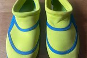 Kids/Junior Lime Green &amp; Blue Aqua Shoes (Water Shoes)