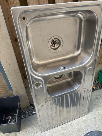 stainless steel sink