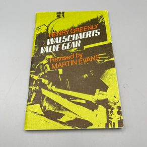 Walschaerts' Valve Gear for Model Locomotives Henry Greenly p/b 63pgs 1977