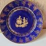 Vintage Limoges Cobalt Blue Decorative Ornaments Image 4