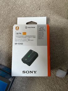 Brand New Genuine Sony NP-FZ100 Battery Sealed