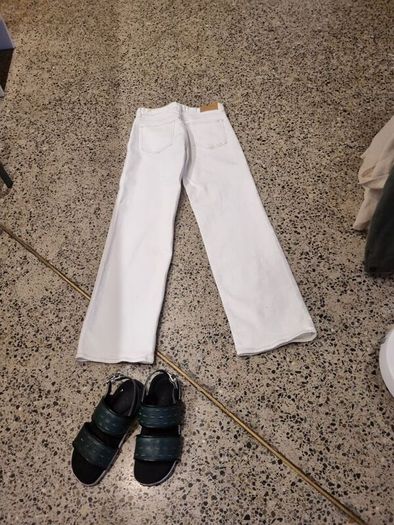 samsoe & samsoe new white jeans