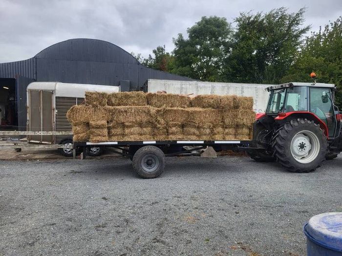 small square bales