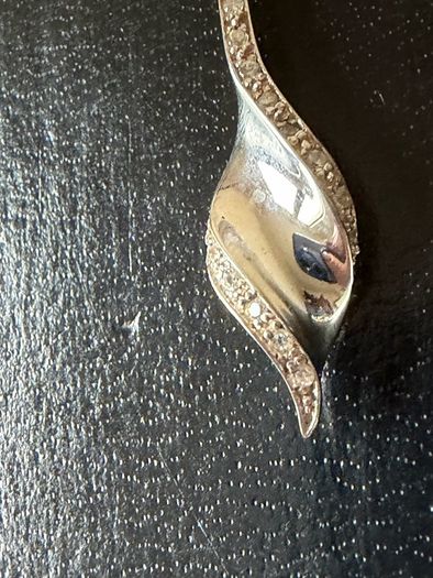 silver necklace