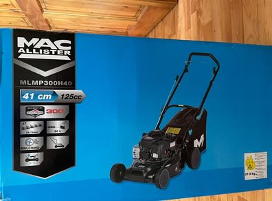 Mac Allister MLMP300H40 125cc Petrol Rotary Lawnmower