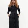 Denim Dress Size Uk 12 Image 9