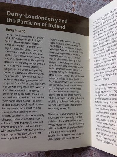 Derry-Londonderry. The Ulster Covenant and the 1916 Proclamation