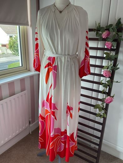 Smashed-lemon dress uk size 10