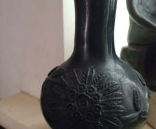 Japanese Ceramic Bulbous Vase