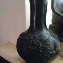 Japanese Ceramic Bulbous Vase