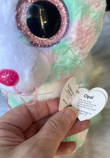 New Beanie TY Cat named Opal