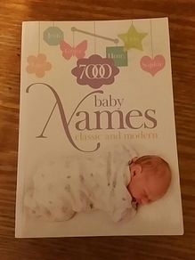 7000 baby names book