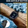 Waterproof Case Shell for Apple Watch 42mm model (Series 4 / 5 / 6 ) Red Black / Lime Green Black Integrated Wristband Sport Bracelet Image 7