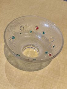 Mid Century Vintage Bowl Candle Holder