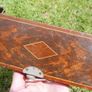 Vintage Acme Wood & Metal Clasped Tie Press Image 7
