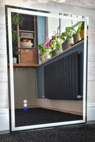 LED Bathroom Mirror 60x80cm Bluetooth
