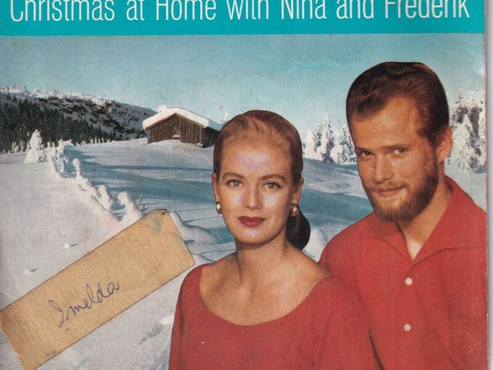 Nina And Frederik Christmas At Home 1960 Uk Pressing Picture Sleeve