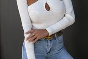 Ribbed blouse