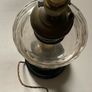 Vintage Converted Cut Glass & Brass Table Lamp  Fully Rewired Image 3