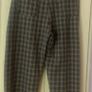 Fab Zara Grey and Beige Check Plaid Balloon Trousers  Size XL UK 14 Image 7