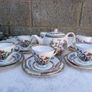 Vintage Bone China Indian Tree Set Image 5