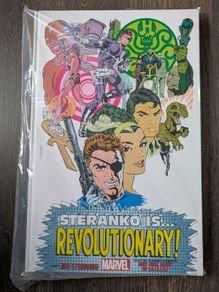 Steranko is Revolutionary King Size Marvel Hardcover Comic Book
