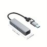 USB2.0 100Mbps Network Card Type C USB to RJ45 Converter Wired Ethernet Lan Adapter for Nintendo Switch for Macbook Laptop Image 5