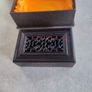 Ebony Wood Small Trinket Box inside presentation box engraved business school shenzhen university. Image 3