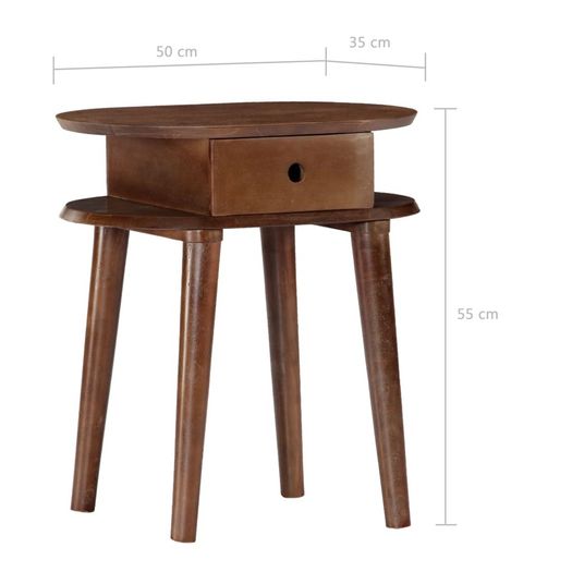Bedside Cabinet 50x35x55 cm
