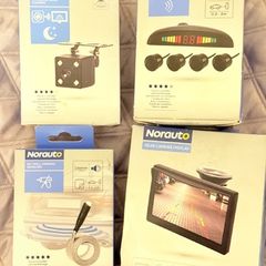 Norauto Wireless Reverse Camera, 5" Display & Parking Sensors Kit (Brand New)