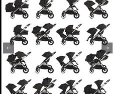 Double buggy Baby jogger city select